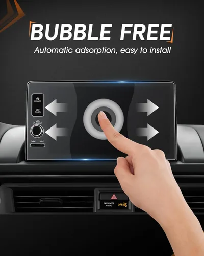 Vista 6 de CDEFG Protector de pantalla para Honda Pilot 2023-2025 2026 – Vidrio templado antirreflejo mate de 9 pulgadas – Accesorios para pantalla táctil