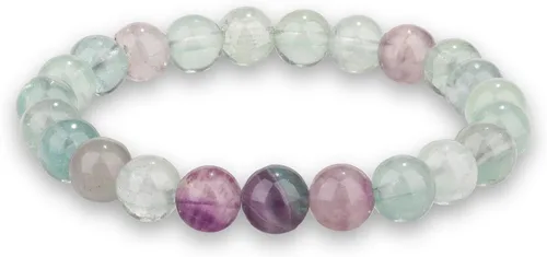 Vista 16 de Crystal Vibe 8mm Beaded Bracelets For Women Men - Healing Crystal Bracelet - Adjustable