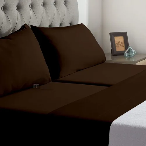 Vista 10 de Juego de sábanas divididas Queen para cama ajustable, tejido satinado suave, 600 hilos, 100% algodón egipcio, juego de 5 piezas con 2 sábanas Negro