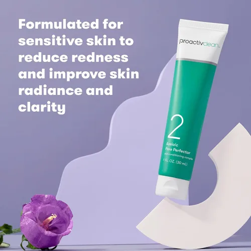 Vista 2 de Proactiv Clean Azelaic Pore Perfector- Suero iluminador para cara con Squlane y ácido hialurónico - Suero en crema de ácido azelaico para pieles