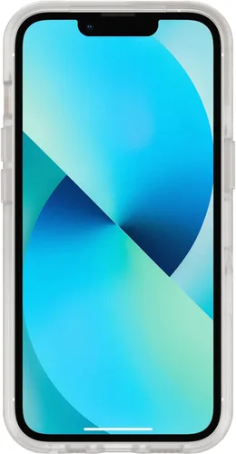 Vista 4 de OtterBox - Funda transparente para iPhone 13 Otter + POP Symmetry Clear Series (transparente)