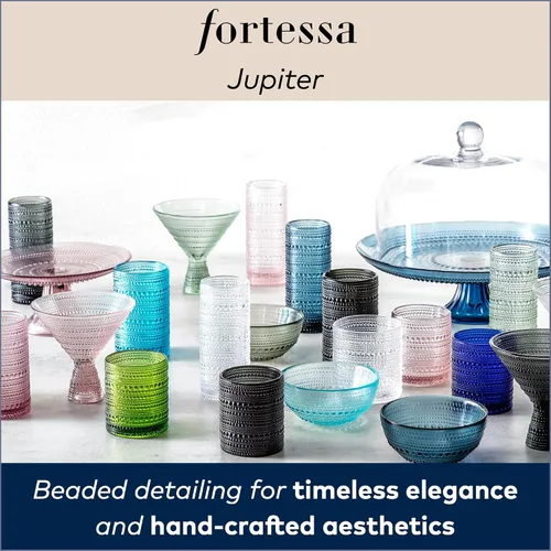 Vista 5 de D&V By Fortessa Jupiter - Vaso para bebidas heladas, 385 ml, juego de 6