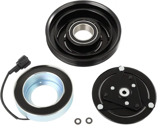 Vista 34 de cciyu Embrague del compresor del aire acondicionado para Ford Focus 2.0L 2000-2002 Asamblea de compresores de reparación de automóviles 57162 58162
