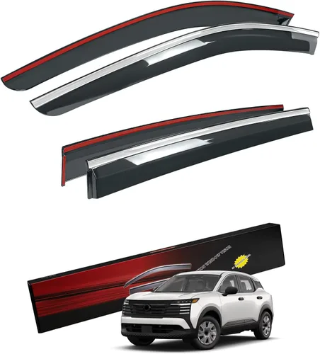 Vista 9 de Sze Protectores de Lluvia Compatibles con RAV4 2019-2023 2024 2025 Deflectores de Ventana Lateral Protectores de Lluvia RAV4 Protector Deflector