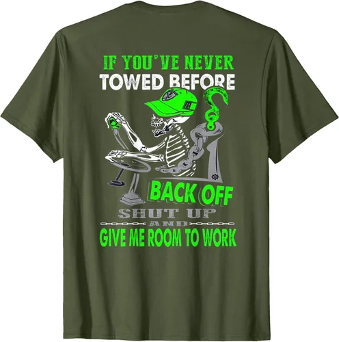 Vista 7 de Proud Tow Truck Operator - Camiseta, Negro, S