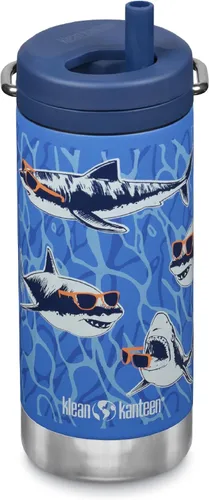 Vista 11 de Klean Kanteen TKWide - Vaso térmico para café con tapa de café, de acero inoxidable, estampado de leopardo