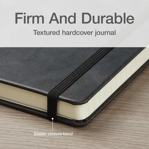 Vista 6 de Cuaderno Oxford, cuaderno de escritura rayado, cuaderno de escritor, cuaderno clásico para la escuela u oficina, 192 páginas, 7.5" x 9.5", tapa Negro