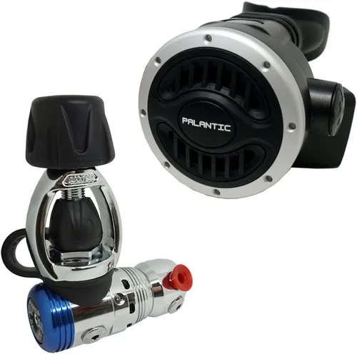 Vista 3 de Palantic PalanticScuba Diving AS103 Yoke Regulator & Octopus Combo