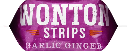 Vista 6 de Fresh Gourmet, Wonton Strip, jengibre ajo, 3.5 onzas