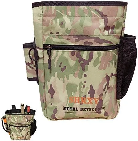 Vista 12 de Bolsa para hallazgos de detector de metales shrxy Bolsa de cintura Digger de herramientas para PinPointer Garrett Detector Xp ProPointer Accesorios