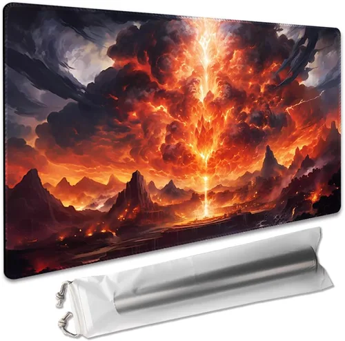 Vista 28 de Tapete de Juego de Mesa Premium de 24x14 pulgadas TCG Compatible con OCG CCG RPG MTG Tapetes de Juego, Alfombrilla de Ratón Tapete de Escritorio