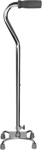 Vista 8 de McKesson Steel Small Base Quad Cane 30 to 39" Height
