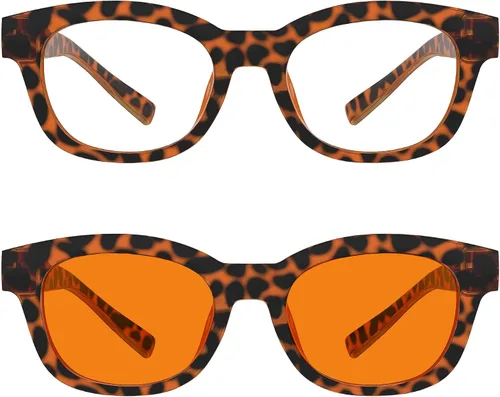 Vista 327 de Eyekepper Gafas de luz azul para hombre y mujer, paquete de 6 lentes Pilot Paquete de 6 color mezclado