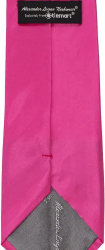 Vista 145 de tiemart Corbata de color sólido para hombre Longitud estándar