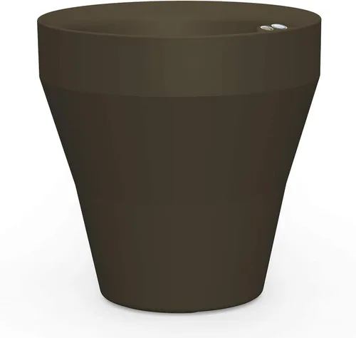 Vista 15 de Crescent Garden Rim TruDrop - Maceta de riego automático, 18 pulgadas (blanco alpino)