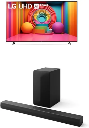 Vista 22 de LG Clase de 43 pulgadas Serie UT75 TV Inteligente LED 4K Procesador Pantalla Plana con Tecnología de IA con Alexa Incorporado (43UT7590PUA, 2024)
