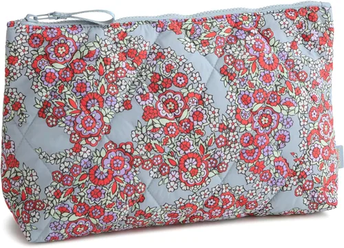 Vista 6 de Vera Bradley bolsa grande ligera para mujer Rosa (Withered Rose)