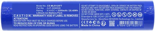 Vista 3 de Batería para Maglite ML125 ML150LR ML150LRX ILIF-3006526