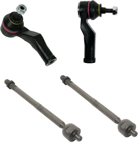 Vista 42 de TRQ Juego de varillas de acoplamiento delanteras interiores y exteriores, 4 piezas, compatible con Kia Soul 2014-2019 15-19 Soul EV