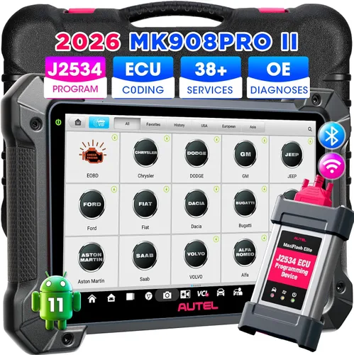 Vista 10 de Autel - MK808 Herramienta de diagnóstico automotriz