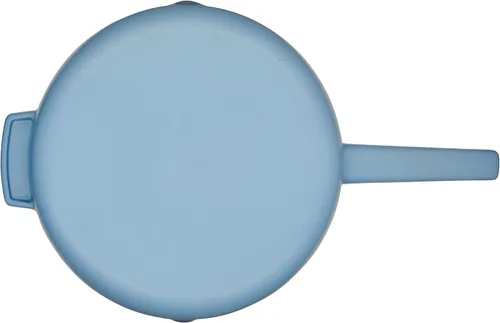 Vista 12 de KitchenAid Sartén/sartén de hierro fundido esmaltado con mango auxiliar y boquillas de vertido, 12 pulgadas, terciopelo azul