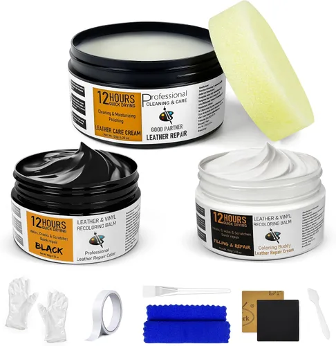 Vista 11 de Kit de reparación de cuero de secado rápido 12H, Beige