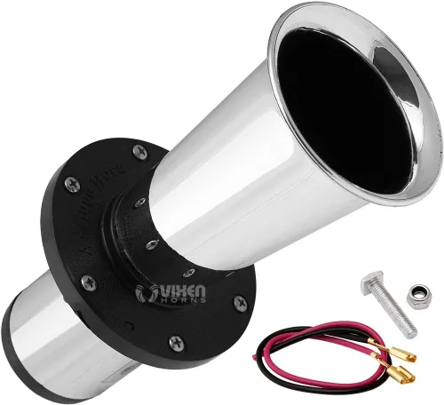Vista 8 de Vixen Horns Fuerte Ahooga OOGA Bocina de aire similar a Antique Vintage Classic Old Car Negro VXH1002B