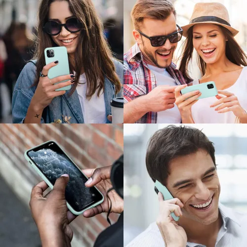 Vista 4 de DTTO Funda para iPhone 11 Pro Max, [Serie Romance] cubierta completamente, de silicona, a prueba de golpes