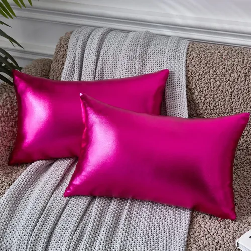 Vista 15 de EUCIOR Almohada Decorativa, Fundas de Almohada de Oro 16x16, Fundas de Almohada Decorativas Modernas Metálicas Brillantes, Fundas de Almohada
