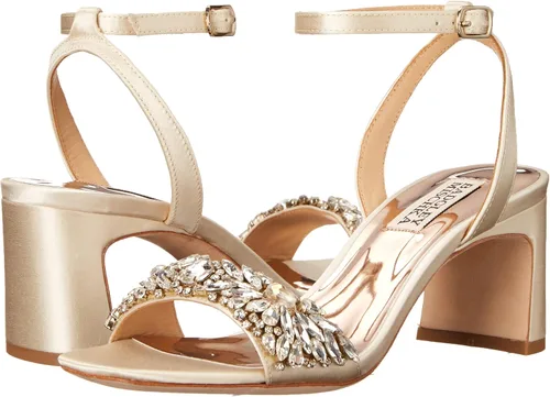 Vista 7 de Badgley Mischka Sandalias de tacón Marsha para mujer, 5.5
