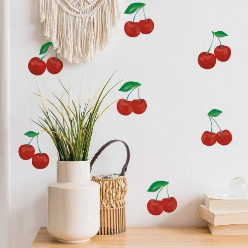 Vista 9 de Tempaper Calcomanías de pared retro florales autoadhesivas, multicolor Floral retro