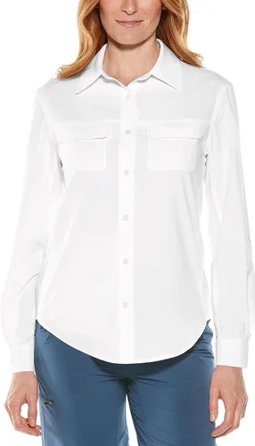 Vista 6 de Coolibar Camiseta de viaje Mylitta UPF 50+ para mujer - Protección solar