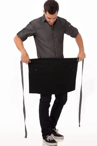 Vista 4 de Chef Works Unisex Berkeley Half Bistro Apron
