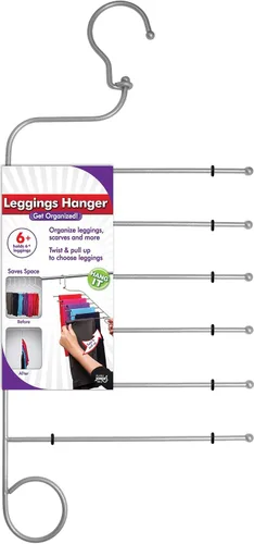 Vista 2 de Jokari Percha para pantalones para leggings y pantalones de yoga Organizador de armario para ahorrar espacio para almacenamiento de ropa organizador