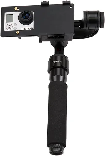 Vista 3 de Fotodiox FreeFlight Moto MKII – 3 ejes Handheld Gimbal Estabilizador para GoPro Hero, Smartphone & iPhone – Handheld Powered sistema