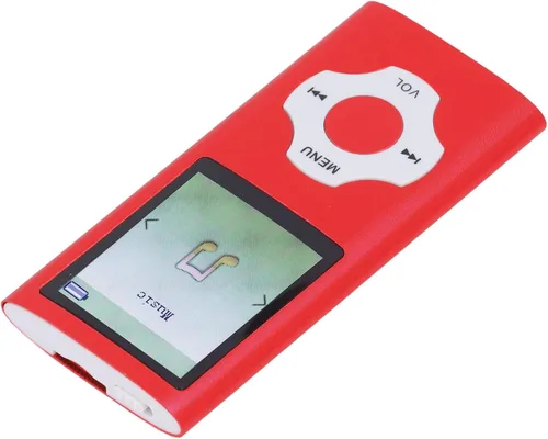 Vista 9 de Reproductor de MP3 de 32 GB, 180 mAh MP4 Player 5.0 Pantalla de 1.8 pulgadas para exteriores (rojo)