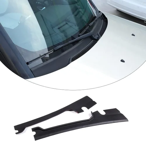 Vista 2 de Panel de borde presionado para parabrisas de automóvil compatible con Land Rover Discovery 4 LR4 2010-2016, se adapta a Land Rover Discovery 3 LR3