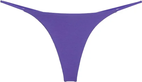 Vista 33 de Tanga de encaje sin costuras para mujer, ropa interior de cintura alta con tiras en G Serie 010-leopardo