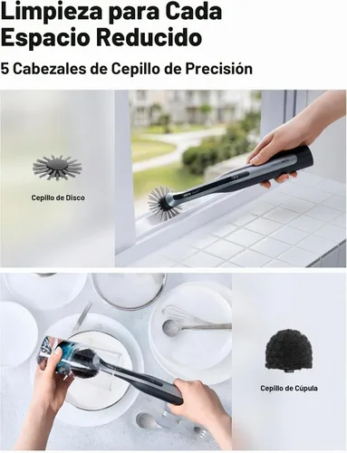 Vista 4 de HOTO Wand™ Plus - Fregador giratorio eléctrico inalámbrico de mano