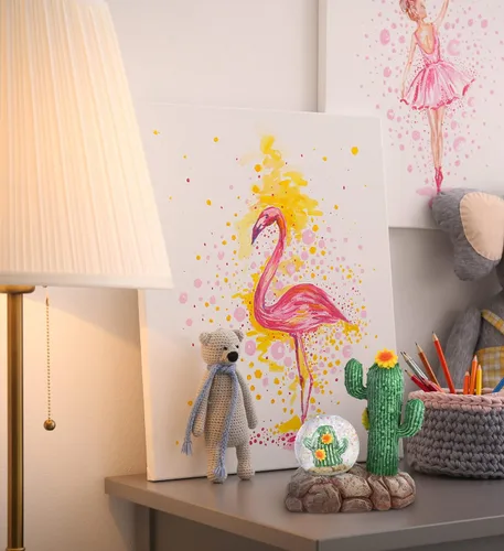 Vista 6 de CoTa Global Globo de nieve de cactus – Figura mágica de globo de agua arcoíris con purpurina brillante, adorno coleccionable para decoración