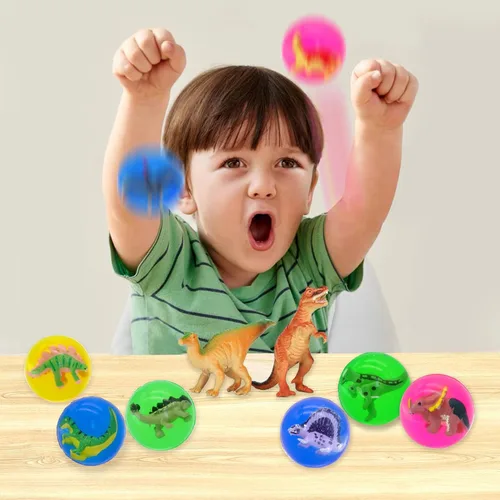 Vista 7 de Bouncy Balls, 1.7inch High Bounce Balls for Kids, Party Favors and Goodie Bag Fillers for Kids, Super Bouncy Balls for Birthday Party