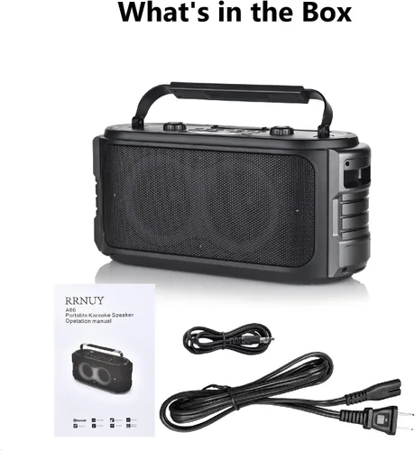 Vista 9 de Altavoz Bluetooth Portátil 300W Pico Sonido Grande Potente Fuerte Graves Profundos Boombox Inalámbrico Grande con Subwoofer DSP Luz LED para Fiestas