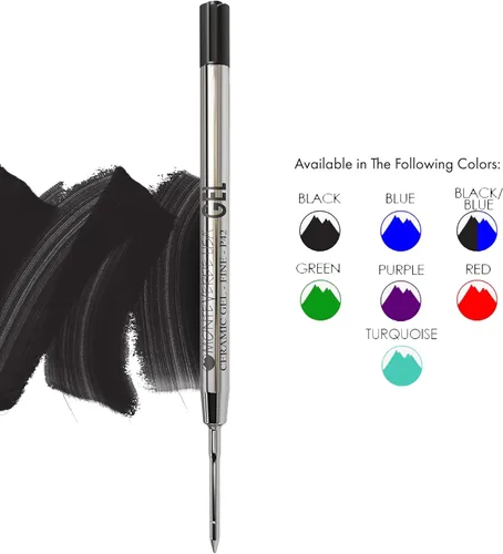 Vista 4 de Monteverde® Capless Gel Refills to Fit Parker