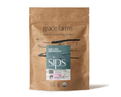 Vista 21 de Grace Farms BREATHE Wellness Mezcla de Té Orgánico (16 Sobres Piramidales) Cúrcuma y Jengibre con Hierbas Adaptogénicas Apoyo Inmunológico Sin