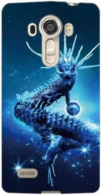 Vista 14 de Dragon Blue Design by DMF/for Xperia J1 Compact D5788/MVNO Smartphone (SIM Free Device) MSOJ1C-ABWH-151-M923