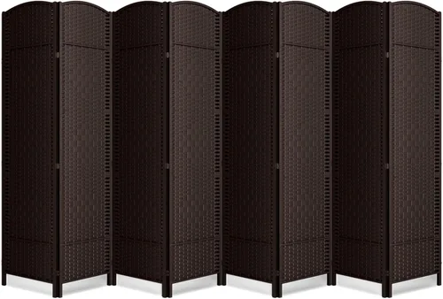 Vista 20 de Divisor de habitación de 4 paneles, pantalla de privacidad plegable de 6 pies, divisor de pared de panel plegable extra ancho con divisor de pared