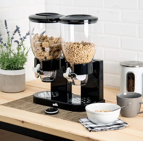 Vista 7 de Dispensador único Zevro de alimentos secos, Contemporáneo, Dispensador doble
