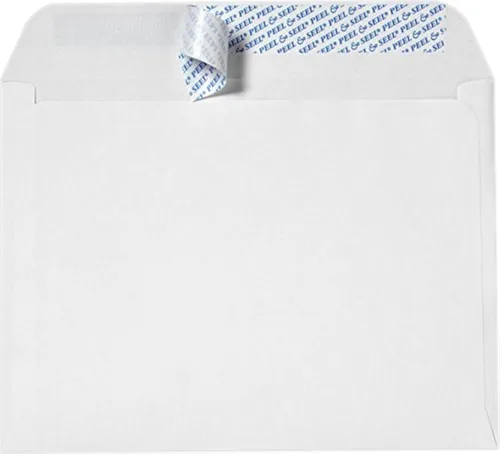 Vista 25 de LUXPaper Sobres para folletos de 9 x 12 Blanco brillante Texto de 28 libras Cantidad de 250 unidades 28 libras. Blanco brillante