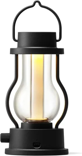 Vista 3 de BALMUDA La Linterna Linterna LED Recargable 3 Modos de Luz: Vela, Ámbar y Blanco Cálido Funciona con Pilas Ligera Resistente al Agua