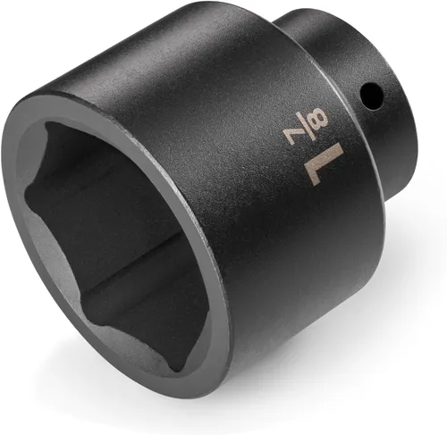 Vista 25 de TEKTON SID23025 Dado de impacto profundo de 6 puntos de 1 pulgada impulsor de 1/2 pulgada